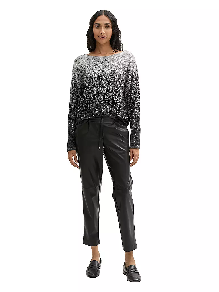 TOM TAILOR | Pantalon 7/8 | schwarz