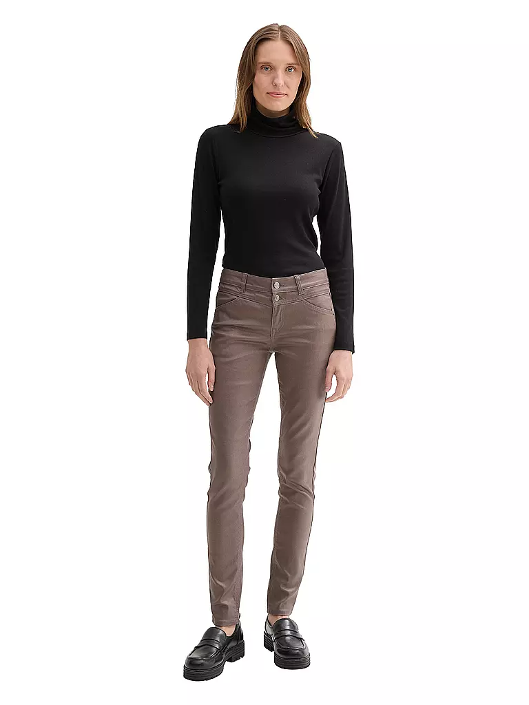 TOM TAILOR | Pantalon ALEXA Coupe Skinny | braun