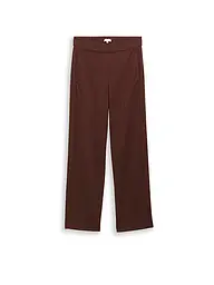 TOM TAILOR | Pantalon de tailleur | Marron