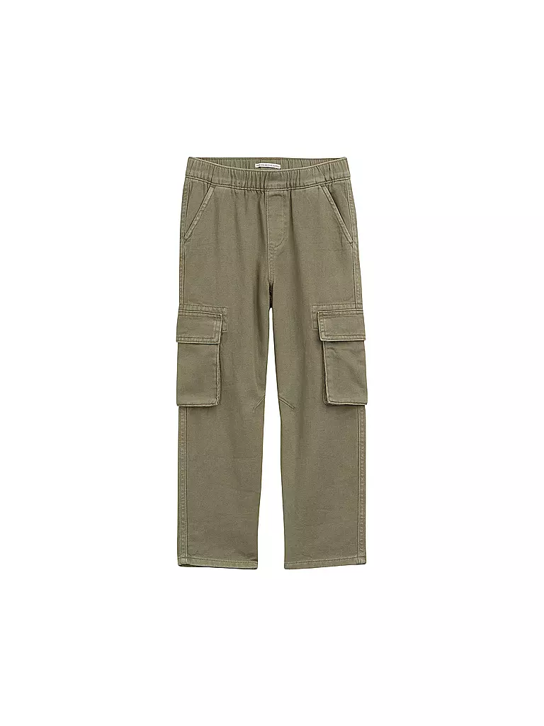 TOM TAILOR | Pantalon cargo garçon | olive
