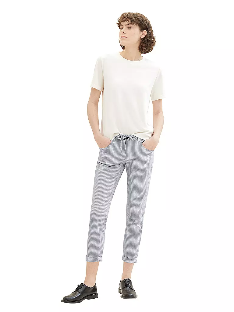 TOM TAILOR | Pantalon coupe fuselée | blau