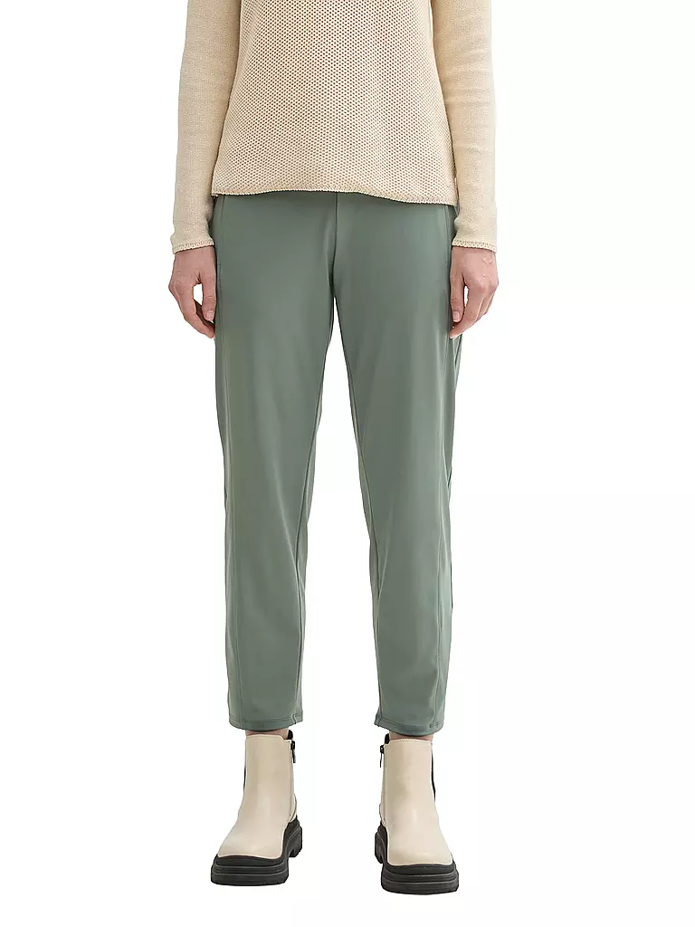 TOM TAILOR | Pantalon de jogging coupe décontractée | grün