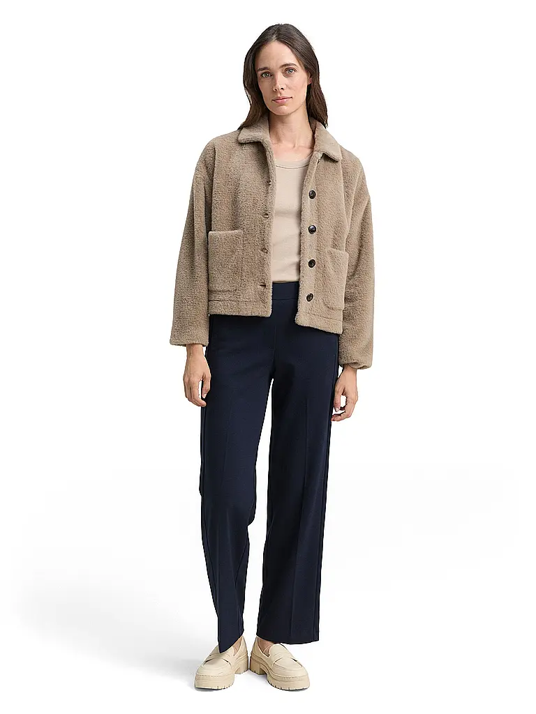 TOM TAILOR | Pantalon de tailleur | Bleu foncé