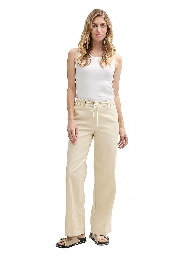 TOM TAILOR | Pantalon Marlene | creme
