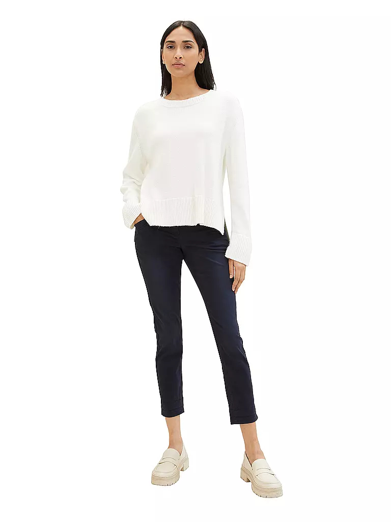 TOM TAILOR | Pantalon Tapered Coupe Décontractée | blau