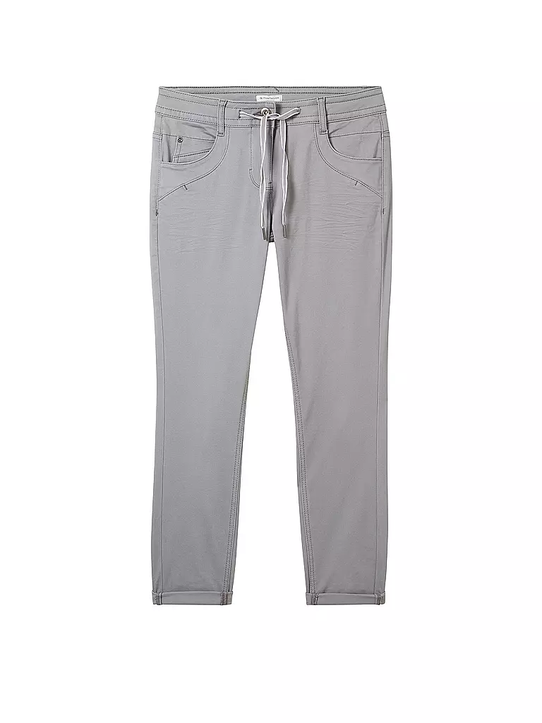 TOM TAILOR | Pantalon Tapered Fit 7/8 | grau