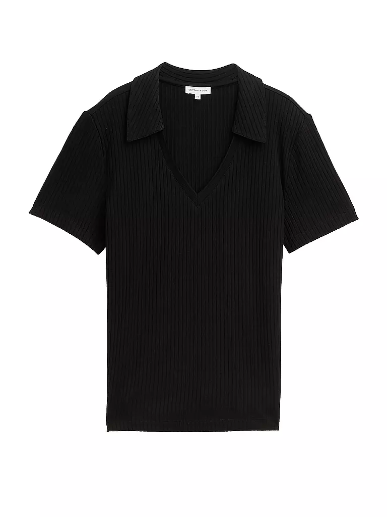 TOM TAILOR | Polo | schwarz