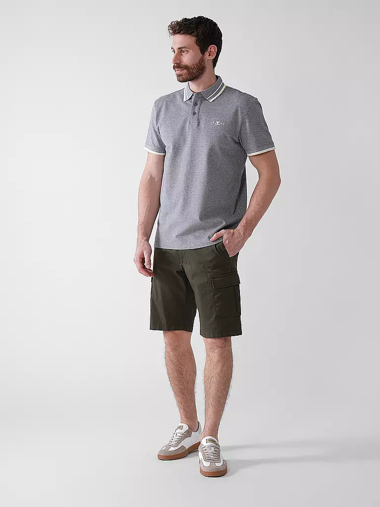 TOM TAILOR | Polo | hellgrau