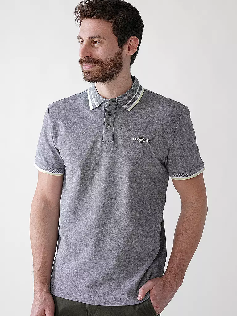 TOM TAILOR | Polo | hellgrau