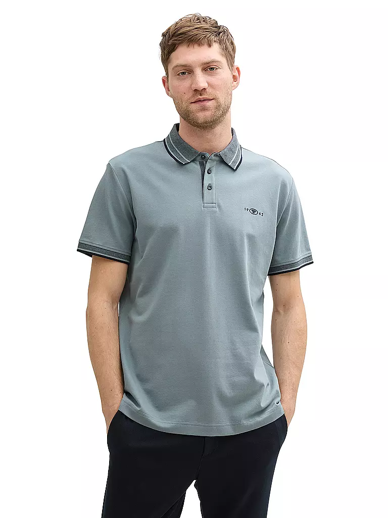 TOM TAILOR | Polo | hellgrau