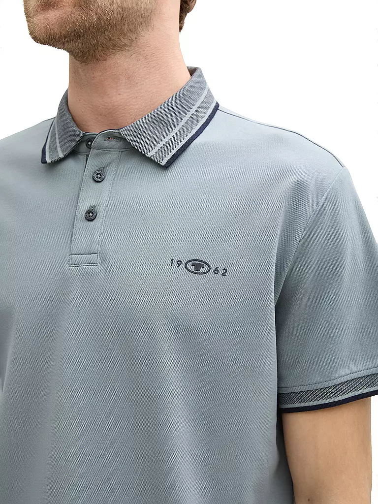 TOM TAILOR | Polo | hellgrau