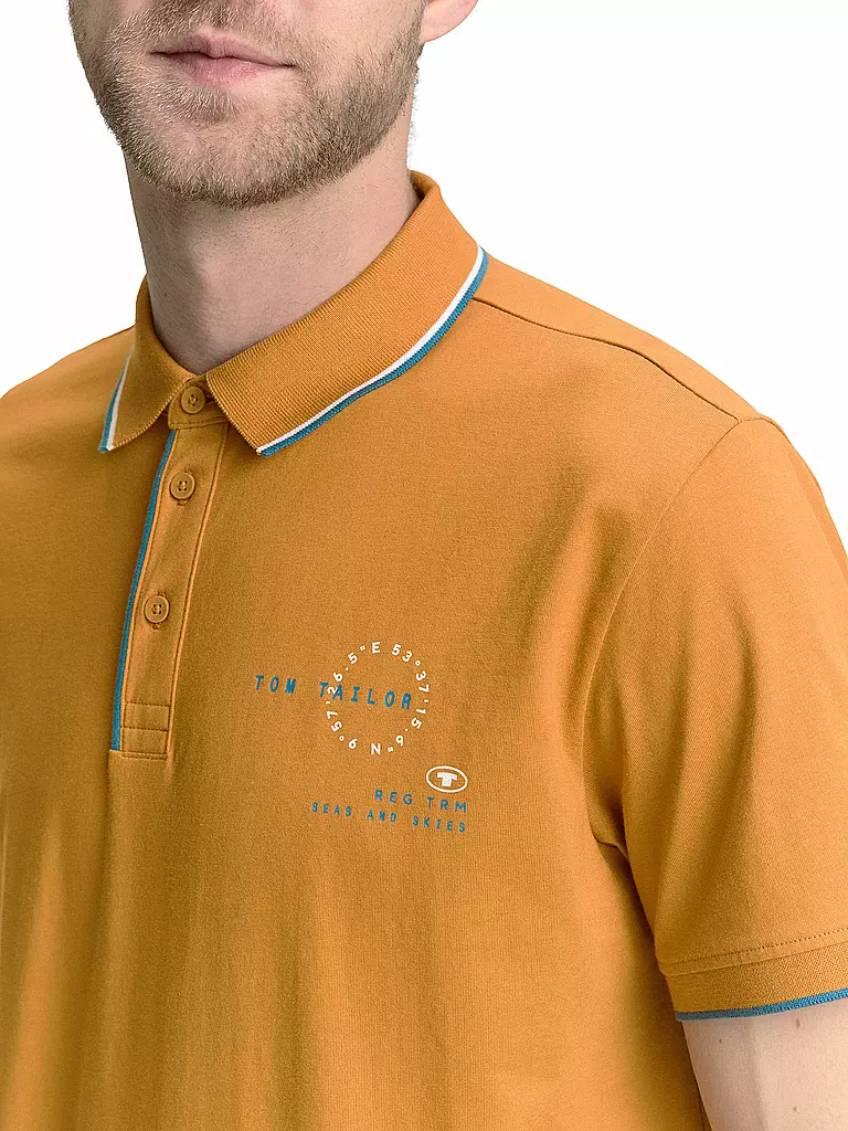 TOM TAILOR | Polo | orange