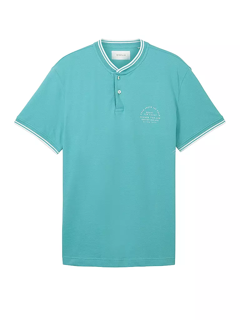 TOM TAILOR | Poloshirt  | Turquoise