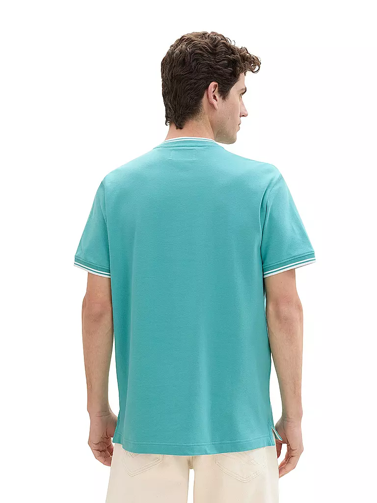 TOM TAILOR | Poloshirt  | Turquoise