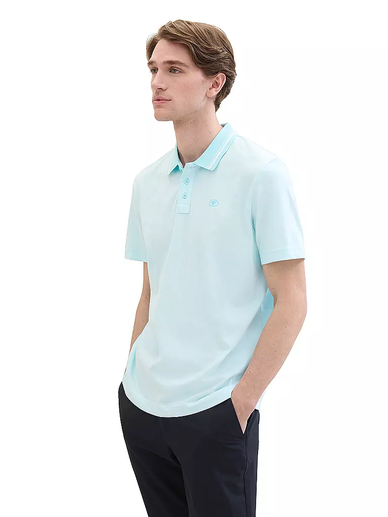 TOM TAILOR | Poloshirt  | Turquoise