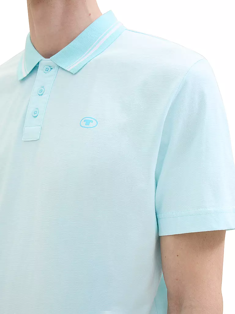 TOM TAILOR | Poloshirt  | Turquoise