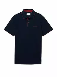 TOM TAILOR | Poloshirt Regular Fit | Bleu foncé