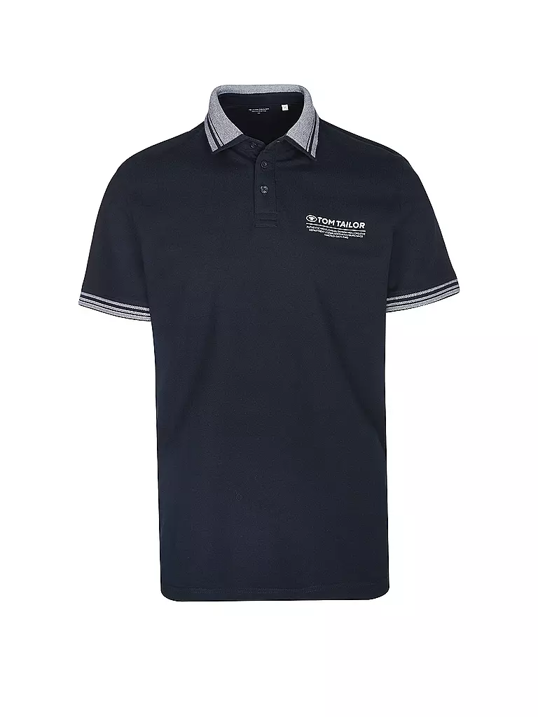 TOM TAILOR | Poloshirt | Bleu foncé