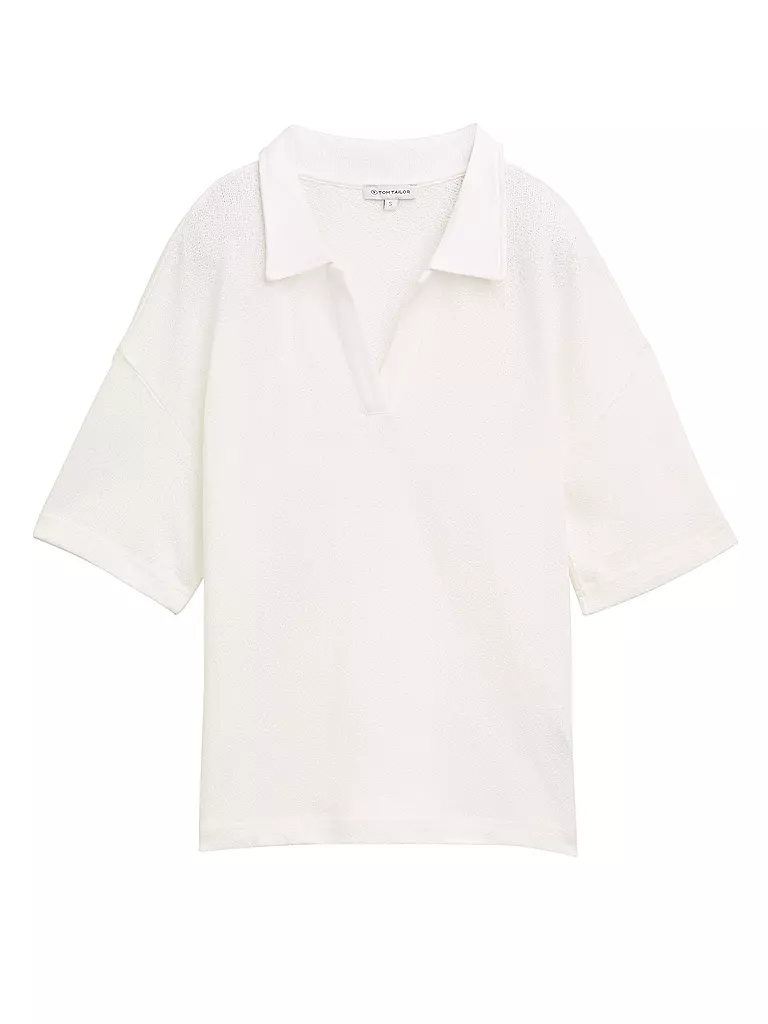 TOM TAILOR | Poloshirt | weiss