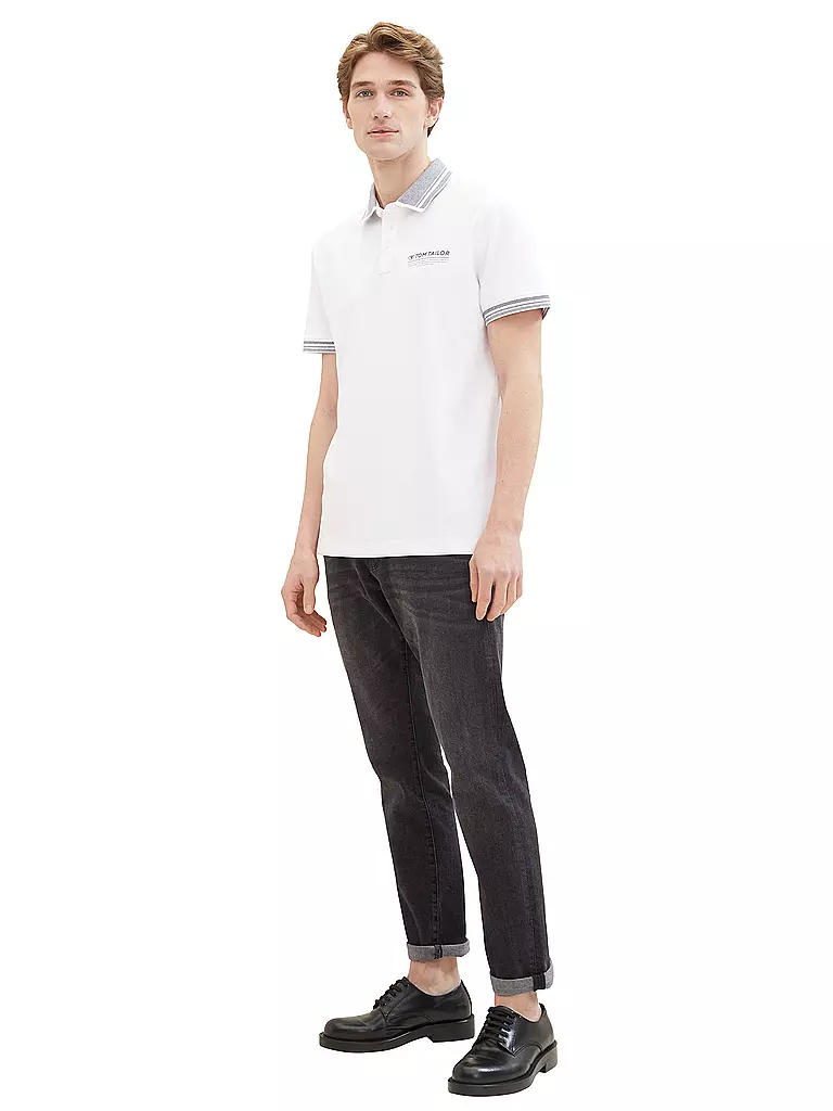 TOM TAILOR | Poloshirt | Blanc