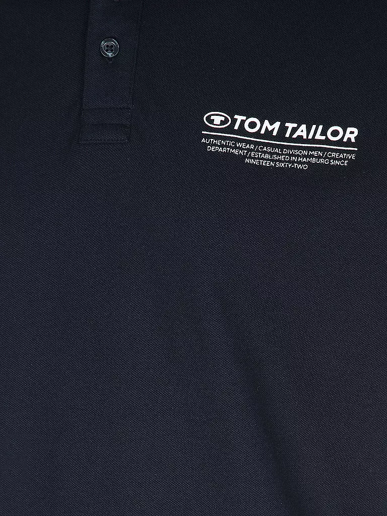 TOM TAILOR | Poloshirt | Bleu foncé
