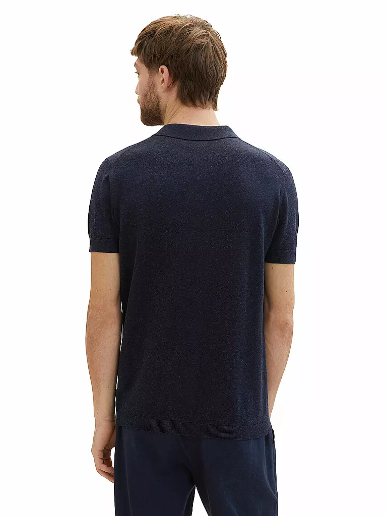 TOM TAILOR | Poloshirt | Bleu foncé