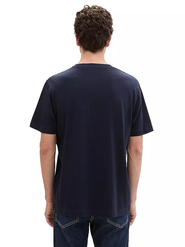 TOM TAILOR | Poloshirt | Bleu foncé