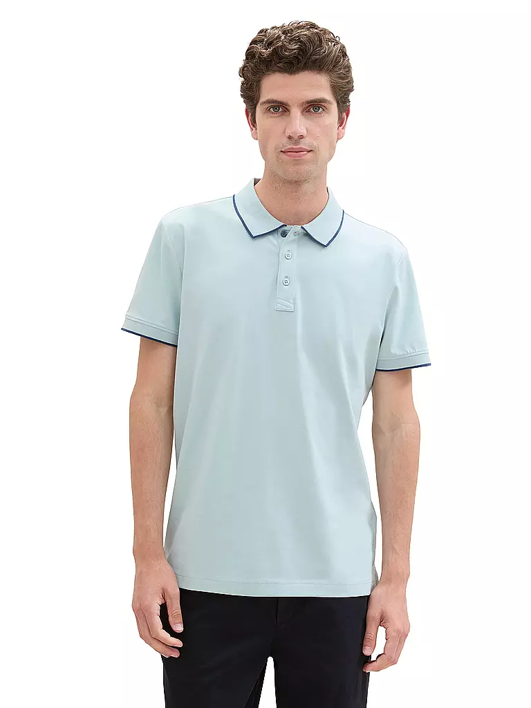 TOM TAILOR | Poloshirt | Bleu clair