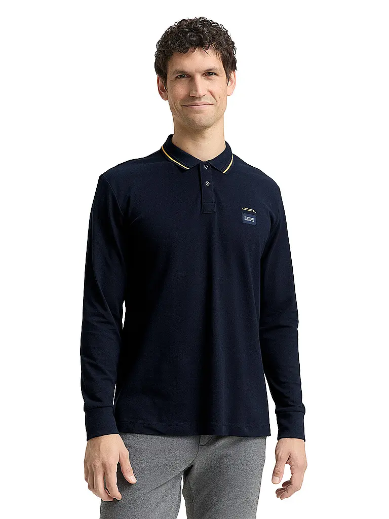 TOM TAILOR | Poloshirt | Bleu foncé