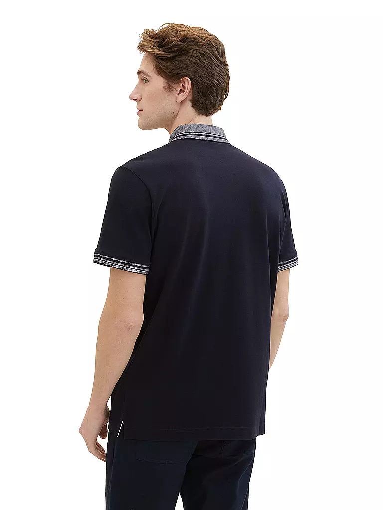 TOM TAILOR | Poloshirt | Bleu foncé
