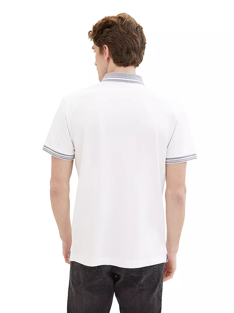 TOM TAILOR | Poloshirt | Blanc