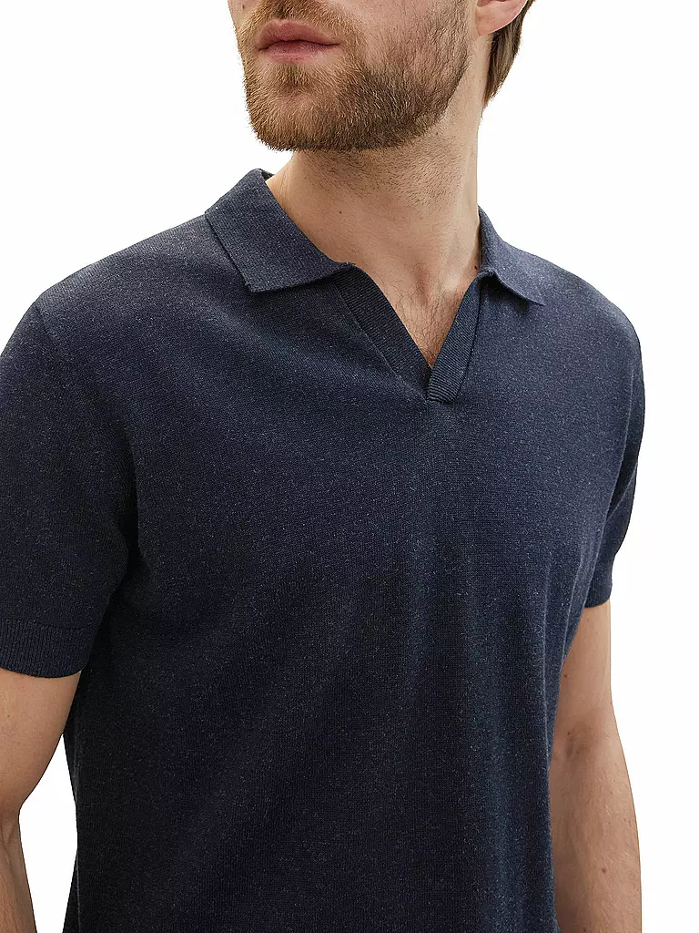 TOM TAILOR | Poloshirt | Bleu foncé