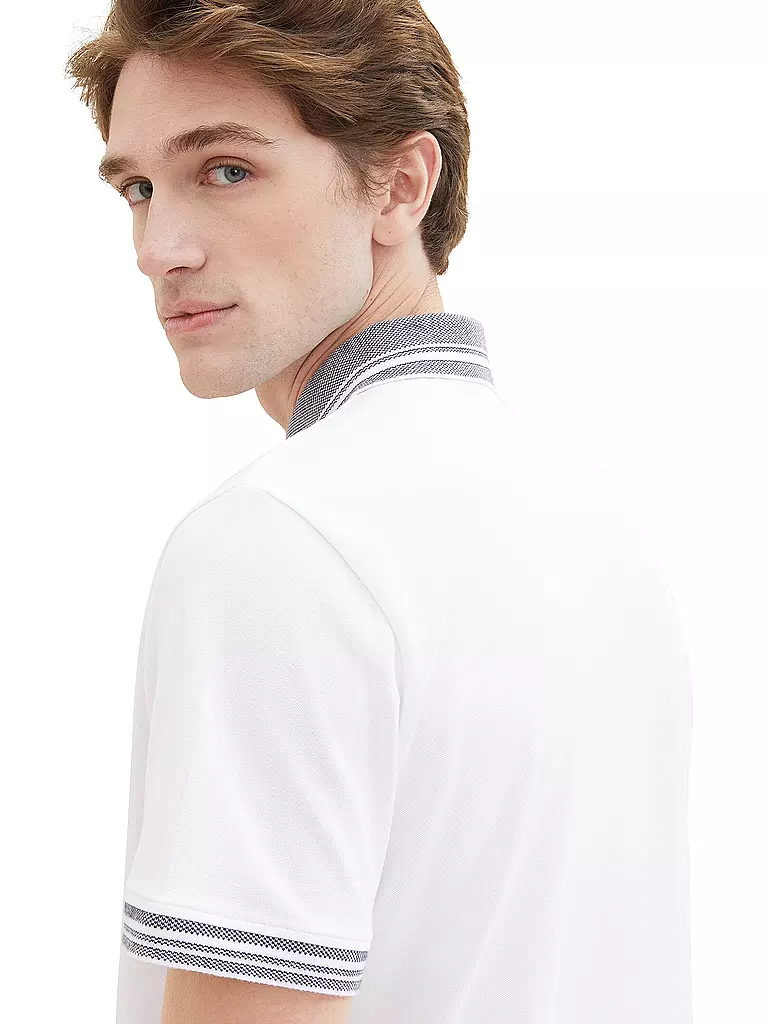 TOM TAILOR | Poloshirt | Blanc