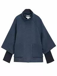 TOM TAILOR | Cape - Poncho | Bleu