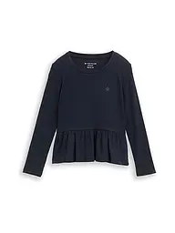TOM TAILOR | Produktname: Mädchen Langarmshirt | Bleu foncé