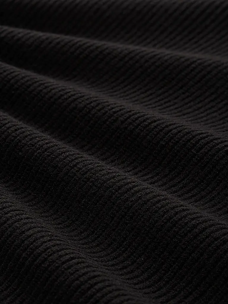 TOM TAILOR | Pull à col roulé coupe oversize | Noir