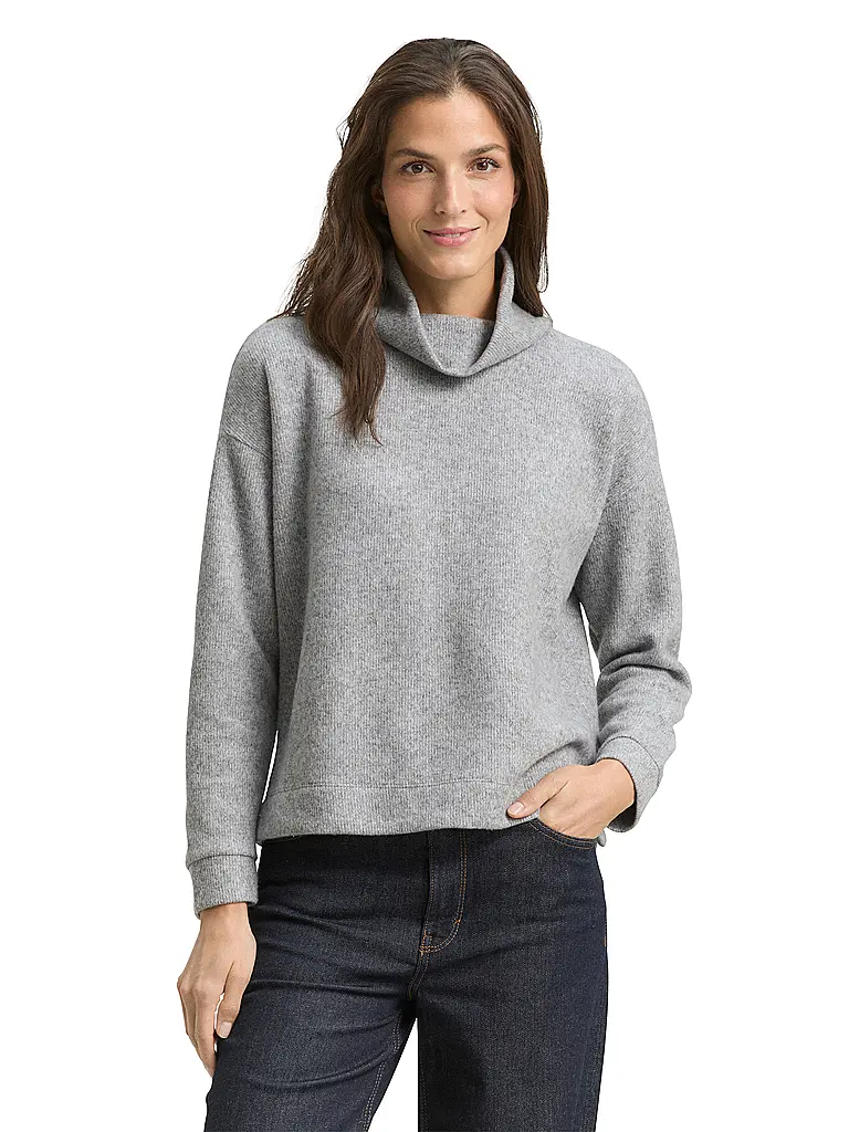 TOM TAILOR | Pull à col roulé | Gris