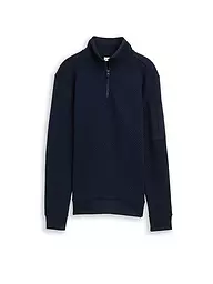 TOM TAILOR | Pull Troyer | Bleu
