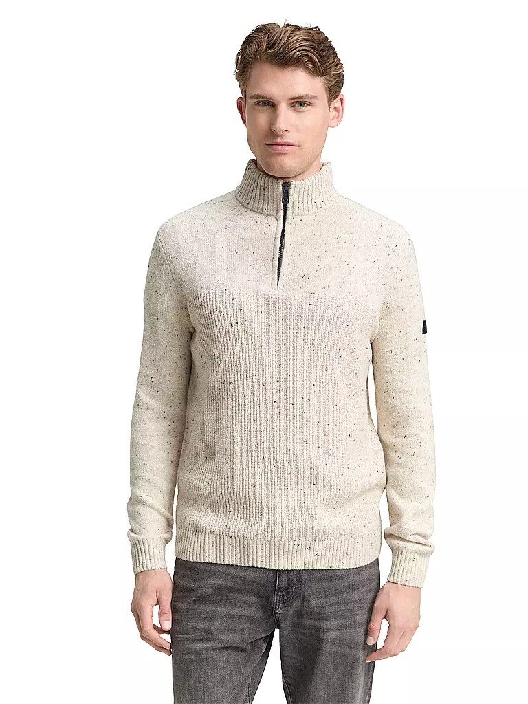 TOM TAILOR | Pull Troyer | beige