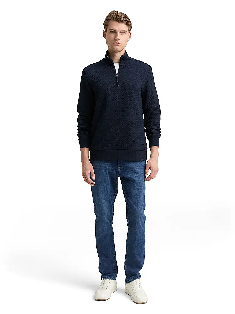 TOM TAILOR | Pull Troyer | blau