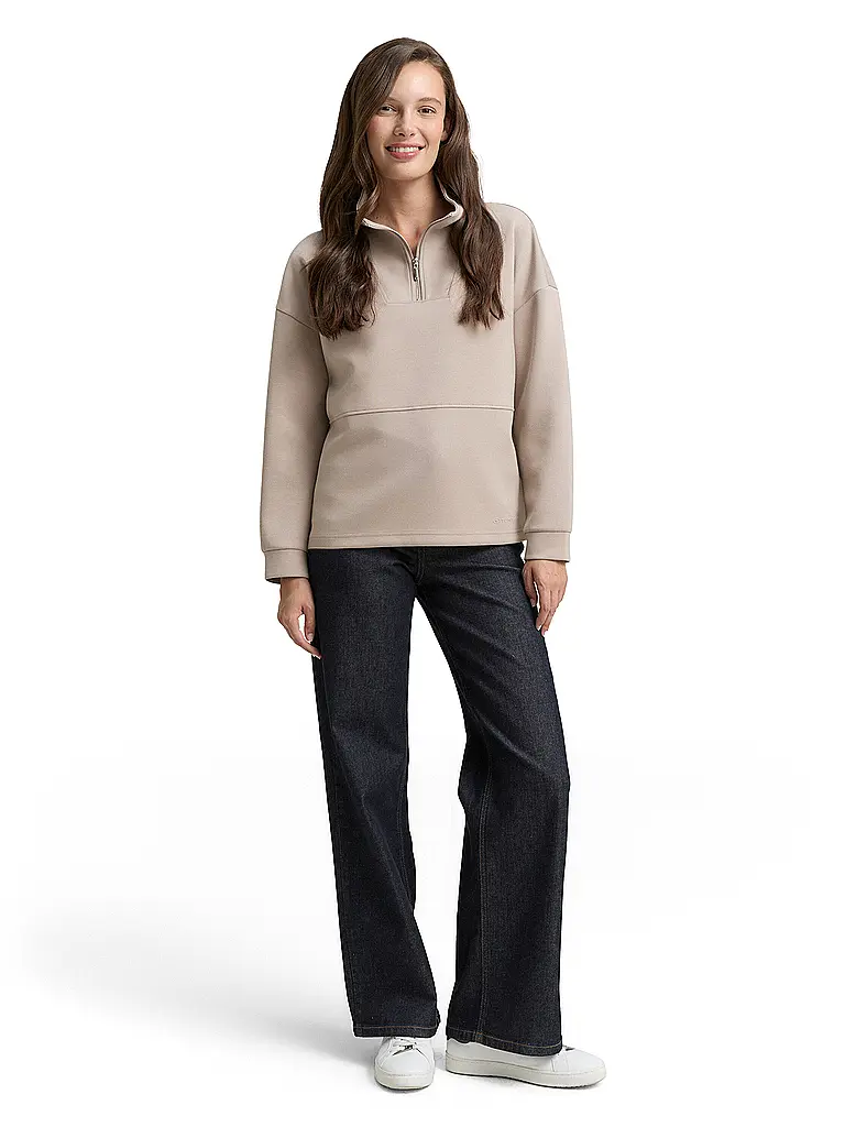 TOM TAILOR | Pull Troyer | creme