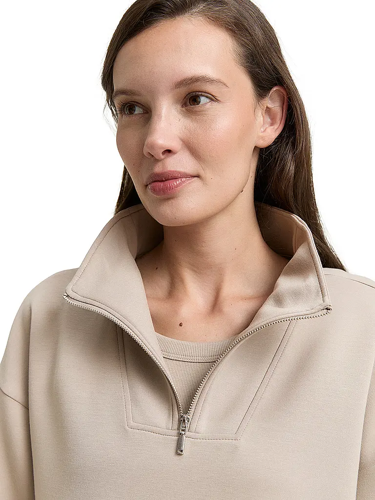 TOM TAILOR | Pull Troyer | creme