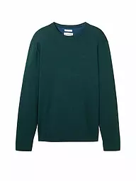 TOM TAILOR | Pullover | Vert foncé