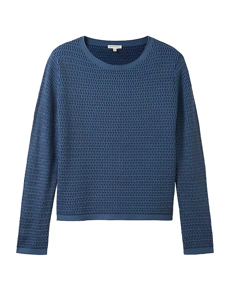 TOM TAILOR | Pull | Bleu