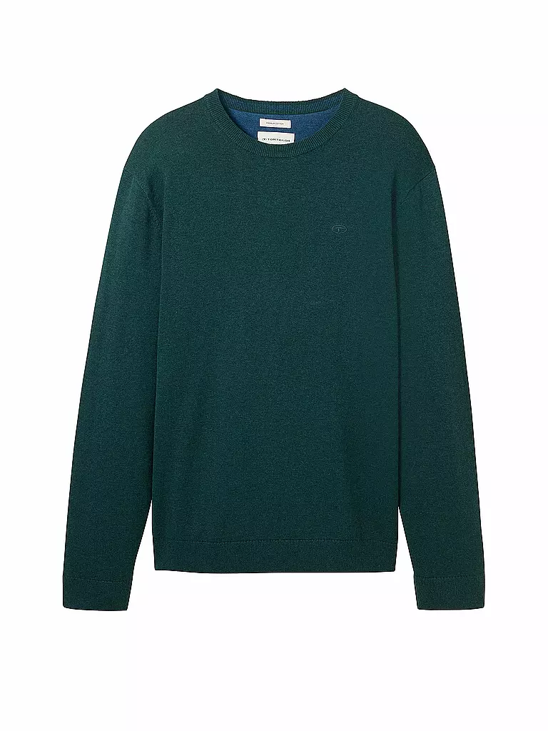 TOM TAILOR | Pull | dunkelgrün