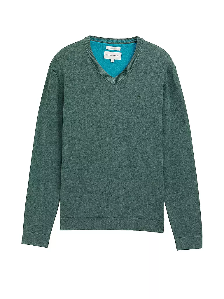 TOM TAILOR | Pull | grün