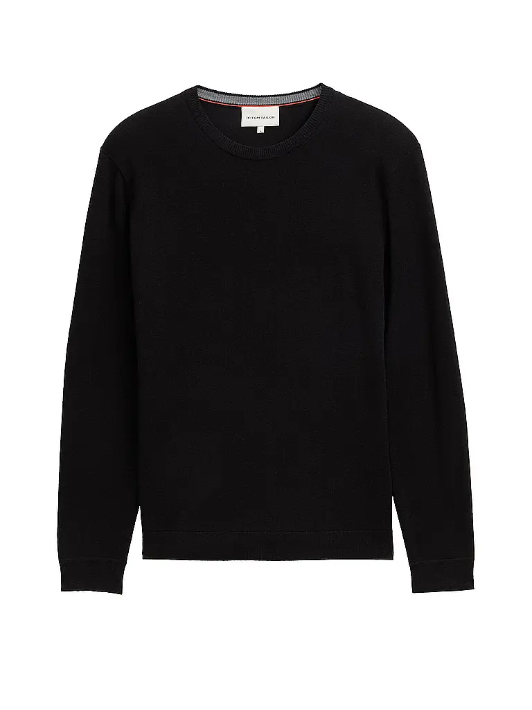 TOM TAILOR | Pull | schwarz