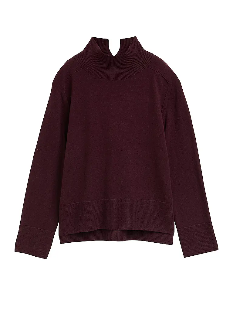 TOM TAILOR | Pull | dunkelrot