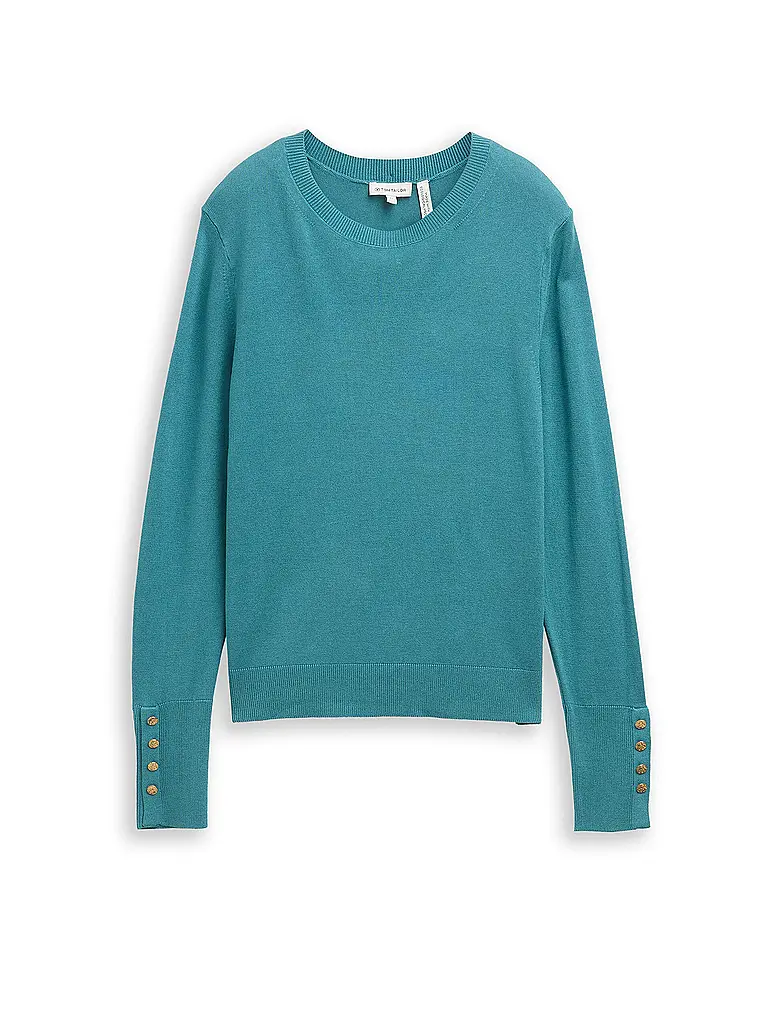 TOM TAILOR | Pull | Pétrole