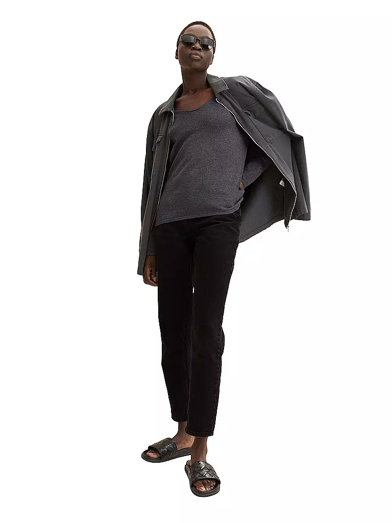 TOM TAILOR | Pull | grau
